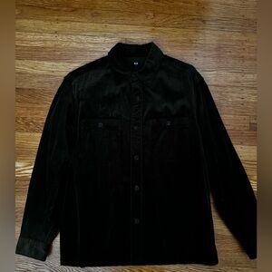 Uniqlo Corduroy Shirt Olive - size Medium